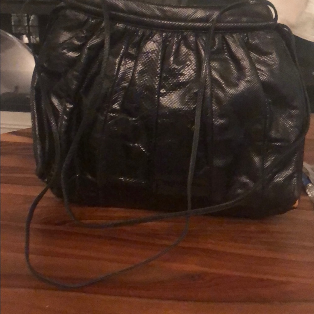 Vintage snakeskin Judith Leiber handbag